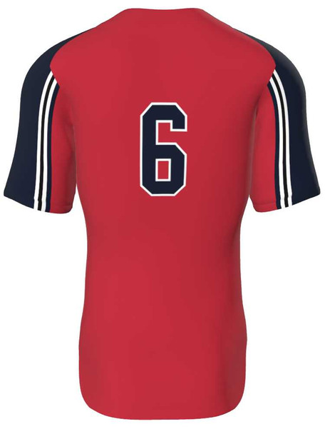 Juice Series - "Knuckle" Custom Sublimated Button Front Baseball Jersey Button Fronts All Sports Uniforms