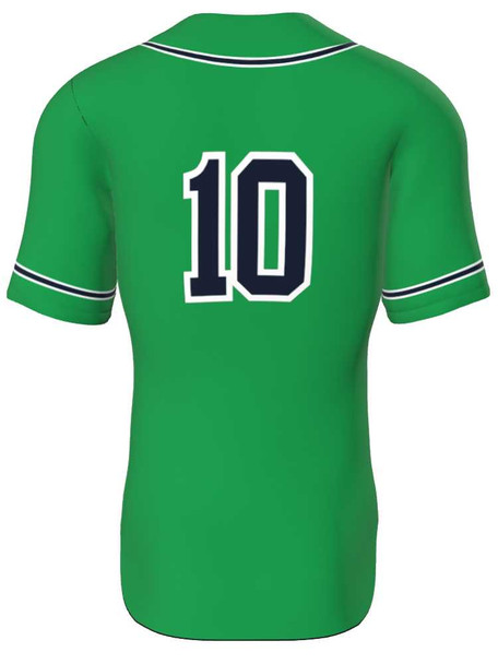 Juice Series - "Southpaw" Custom Sublimated Button Front Baseball Jersey Button Fronts All Sports Uniforms