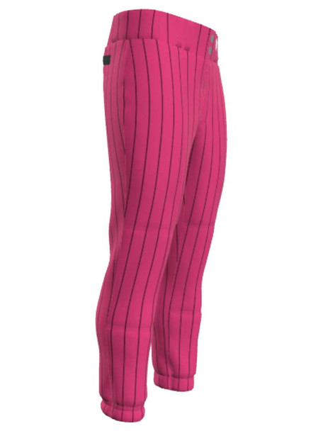 Juice Series - Womens/Girls "Slugger" Custom Sublimated Softball Pants Mid-Calf Softball Pants All Sports Uniforms
