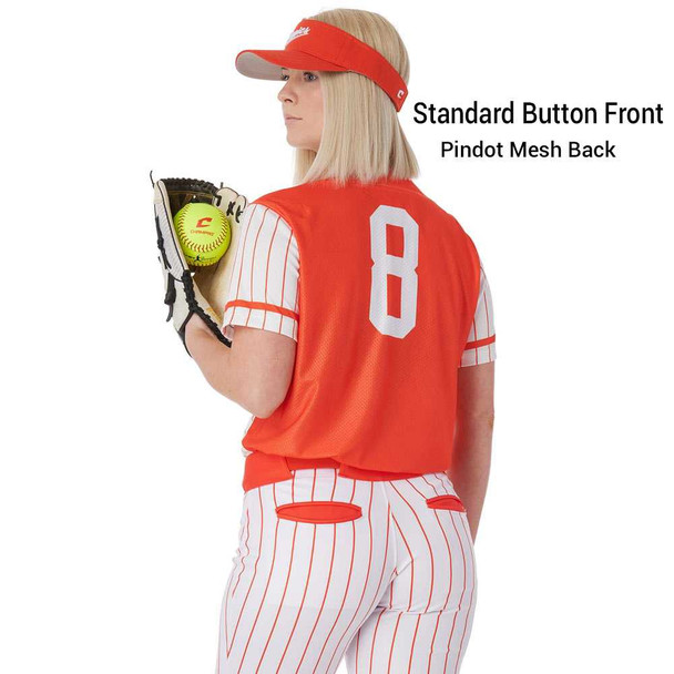 Juice Series - "All Star" Custom Sublimated Button Front or Faux Front Softball Set Juice Button Front Sets All Sports Uniforms
