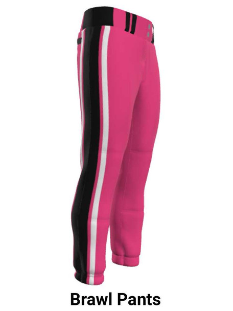 Juice Series - "Round Third" Custom Sublimated Button Front or Faux Front Softball Set Juice Button Front Sets All Sports Uniforms