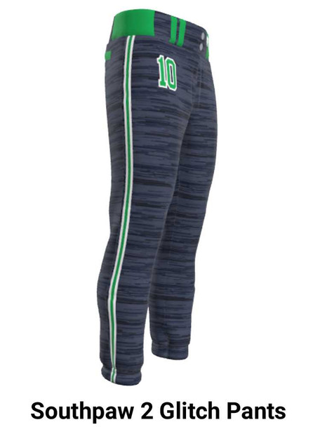 Juice Series - "Southpaw" Custom Sublimated Button Front or Faux Front Softball Set Juice Button Front Sets All Sports Uniforms