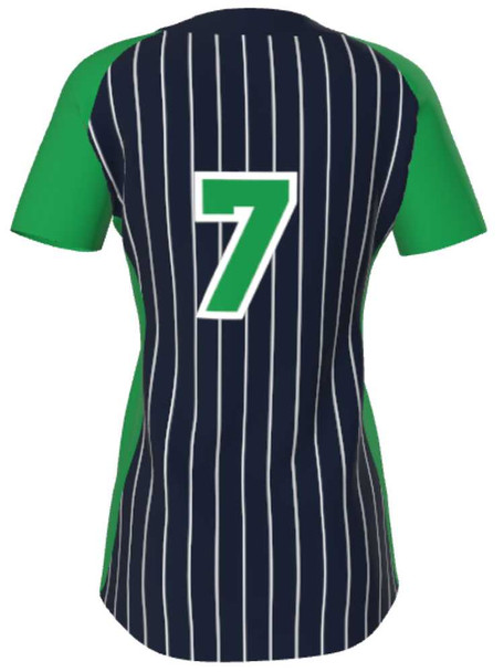 Juice Series - Premium "Slugger2" Custom Sublimated 2 Button Softball Jersey 2 Button Jerseys All Sports Uniforms