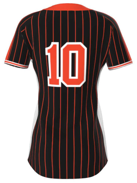 Juice Series - Premium "Stopper" Custom Sublimated 2 Button Softball Jersey 2 Button Jerseys All Sports Uniforms