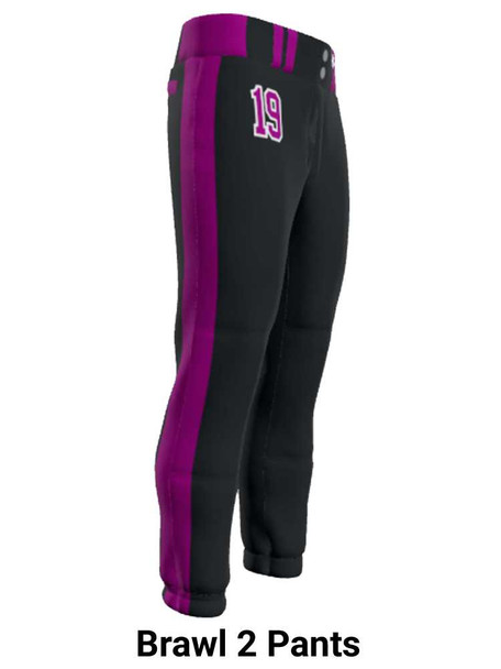 Juice Series - Premium "Curve" Custom Sublimated 2 Button Softball Set 2 Button Sets All Sports Uniforms