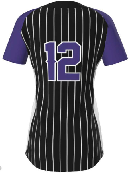 Juice Series - Premium "Base Hitter" Custom Sublimated 2 Button Softball Set 2 Button Sets All Sports Uniforms