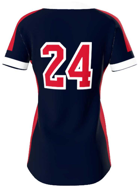 Copy of Juice Series - Premium "Breaker" Custom Sublimated 2 Button Softball Set 2 Button Sets All Sports Uniforms