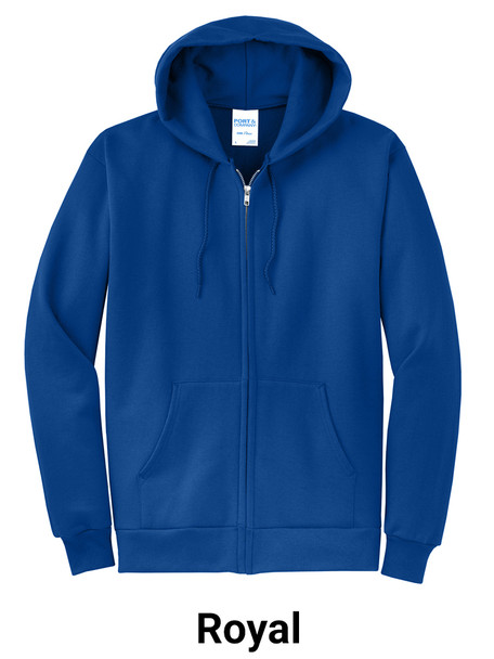 Adult/Youth "Unity" 7.8 oz 50/50 Decorated Fleece Full Zip Hoodie