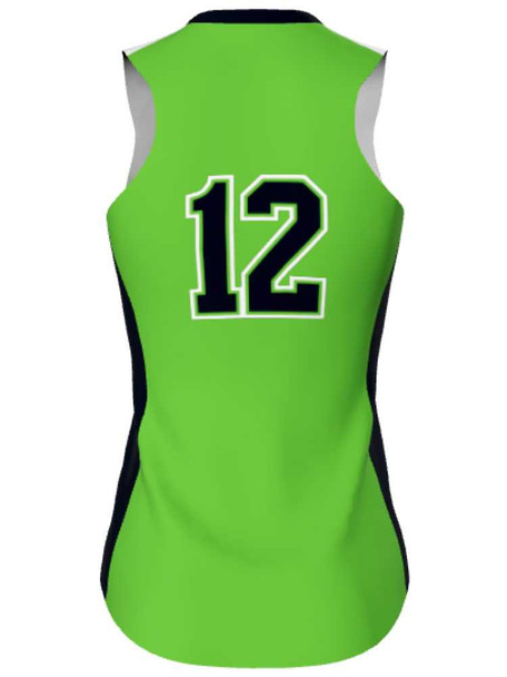 Juice Series - Premium "Cross Hatch" Custom Sublimated Racerback Softball Jersey Racerback All Sports Uniforms