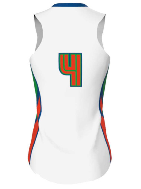 Juice Series - Premium "Full Count" Custom Sublimated Racerback Softball Jersey Racerback All Sports Uniforms