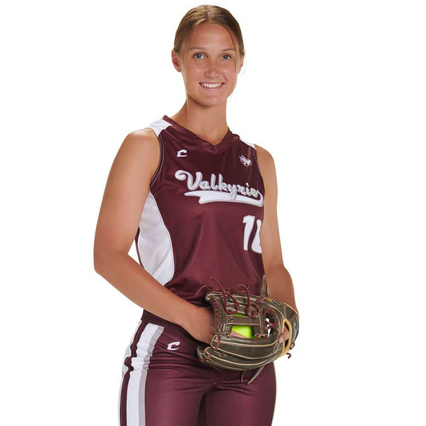 Juice Series - Premium "Stopper" Custom Sublimated Racerback Softball Jersey Racerback All Sports Uniforms