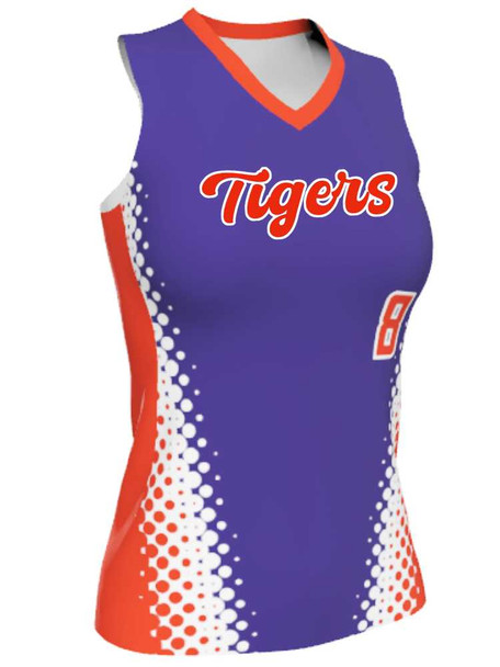 Juice Series - Premium "Supernova" Custom Sublimated Racerback Softball Jersey Racerback All Sports Uniforms