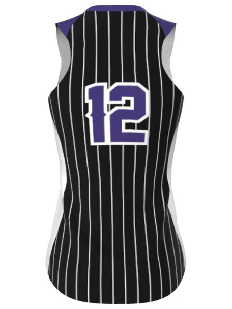 Juice Series - Premium "Base Hitter" Custom Sublimated Racerback Softball Set Racerback All Sports Uniforms