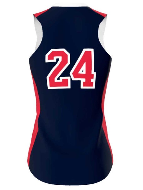 Juice Series - Premium "Breaker" Custom Sublimated Racerback Softball Set Racerback All Sports Uniforms