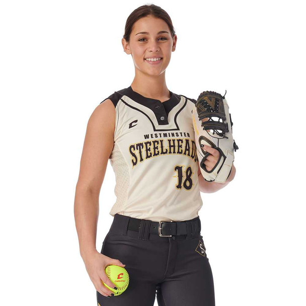 Juice Series - Premium "Curve Gradient" Custom Sublimated Racerback Softball Set Racerback All Sports Uniforms