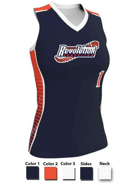 Juice Series - Premium "Utility" Custom Sublimated Racerback Softball Set Racerback All Sports Uniforms