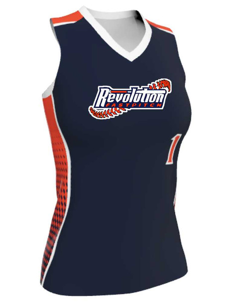 Juice Series - Premium "Utility" Custom Sublimated Racerback Softball Set Racerback All Sports Uniforms