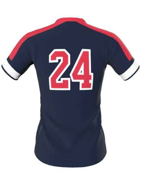 Quick Ship Juice Series "Breaker" Custom Sublimated Softball Jersey Quick Ship Jerseys - 5 Days All Sports Uniforms