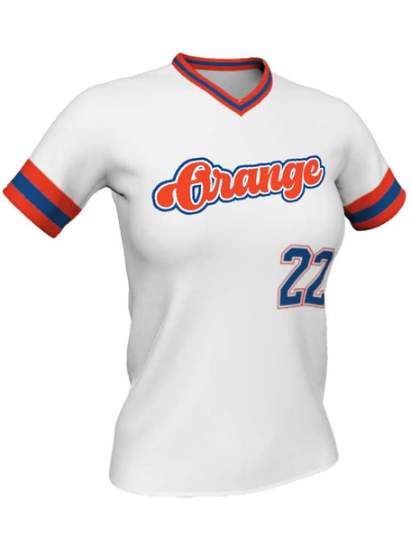 Quick Ship Juice Series "Brooklyn" Custom Sublimated Softball Jersey Quick Ship Jerseys - 5 Days All Sports Uniforms