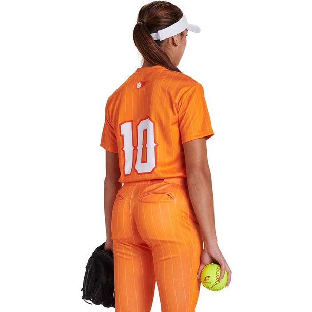 Quick Ship Juice Series "Full Count" Custom Sublimated Softball Jersey Quick Ship Jerseys - 5 Days All Sports Uniforms