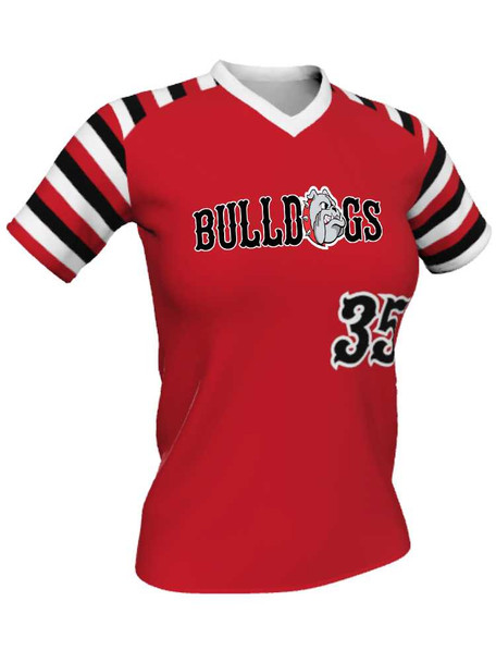 Quick Ship Juice Series "Platoon" Custom Sublimated Softball Jersey Quick Ship Jerseys - 5 Days All Sports Uniforms