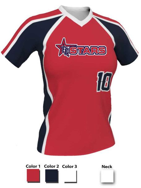 Quick Ship Juice Series "Switch" Custom Sublimated Softball Jersey Quick Ship Jerseys - 5 Days All Sports Uniforms
