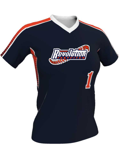 Quick Ship Juice Series "Utility" Custom Sublimated Softball Jersey Quick Ship Jerseys - 5 Days All Sports Uniforms