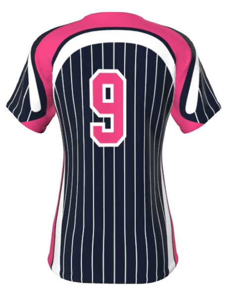 Quick Ship Juice Series "Diamond" Custom Sublimated Softball Jersey Quick Ship Jerseys - 5 Days All Sports Uniforms