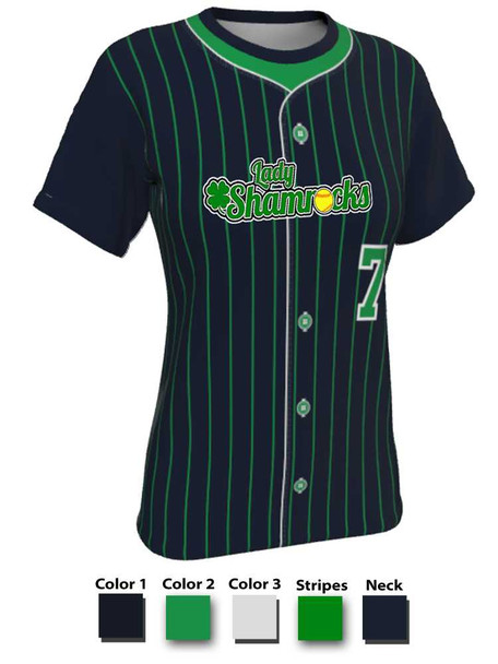 Quick Ship Juice Series "Slugger 2" Custom Sublimated Softball Jersey Quick Ship Jerseys - 5 Days All Sports Uniforms