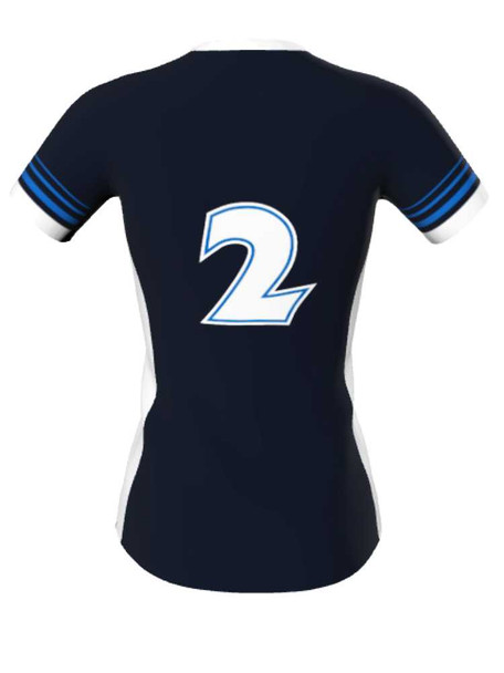 Control Series Premium "On Deck" Custom Sublimated V Neck Softball Jersey Premium Softball Vnecks All Sports Uniforms