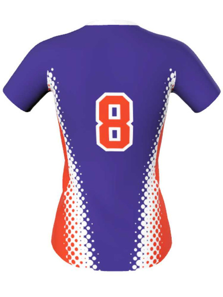 Control Series Premium "Supernova" Custom Sublimated V Neck Softball Jersey Premium Softball Vnecks All Sports Uniforms