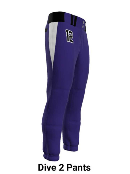 Control Series - Premium "Base Hitter" Custom Sublimated V Neck Softball Set Control Series V Neck - Crew Sets All Sports Uniforms