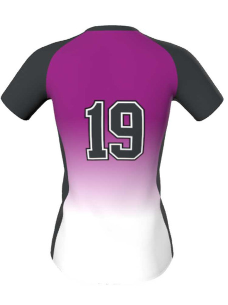 Control Series - Premium "Curve Gradient" Custom Sublimated V Neck Softball Set Control Series V Neck - Crew Sets All Sports Uniforms