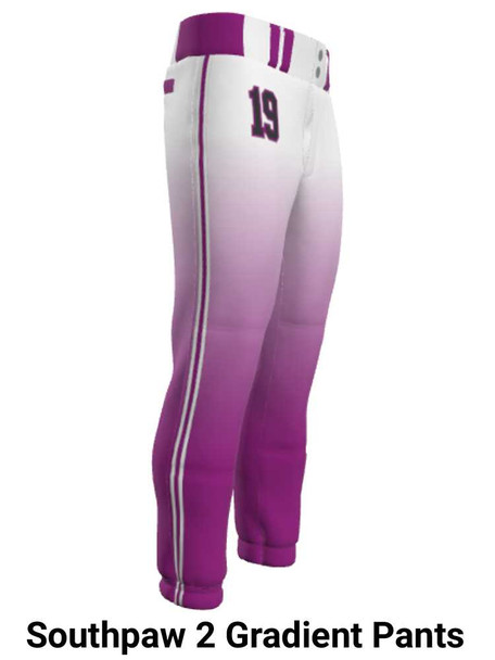 Control Series - Premium "Curve Gradient" Custom Sublimated V Neck Softball Set Control Series V Neck - Crew Sets All Sports Uniforms