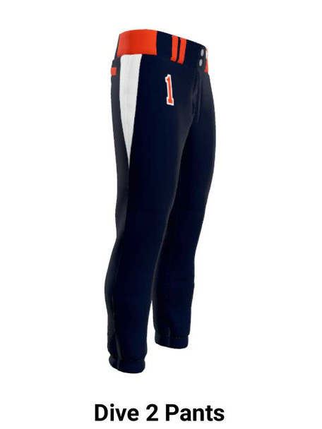 Control Series - Premium "Utility" Custom Sublimated V Neck Softball Set Control Series V Neck - Crew Sets All Sports Uniforms