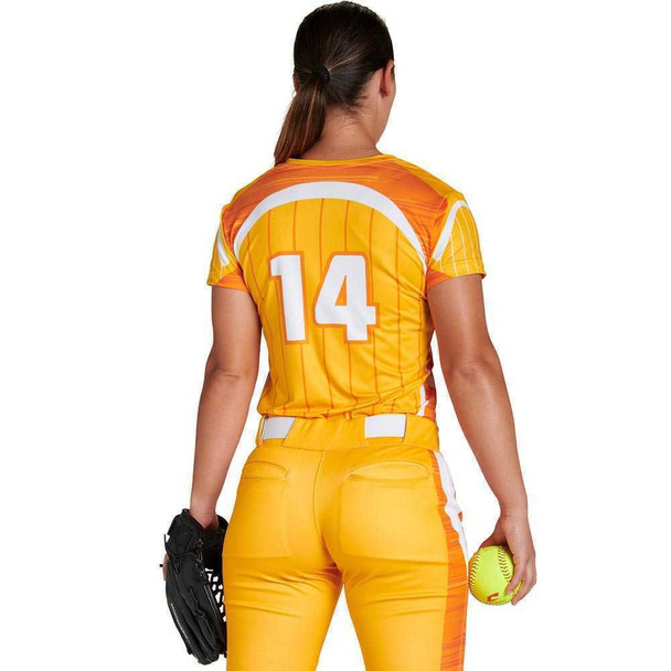 Quick Ship - "Stopper" Custom Sublimated Cap Sleeve Softball Jersey Quick Ship Jerseys - 5 Days All Sports Uniforms