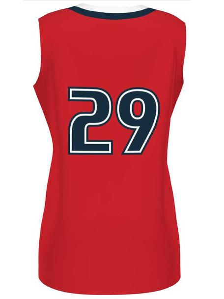 Control Series Premium "Velocity" Custom Sublimated Sleeveless 2 Button Softball Jersey 2 Button All Sports Uniforms