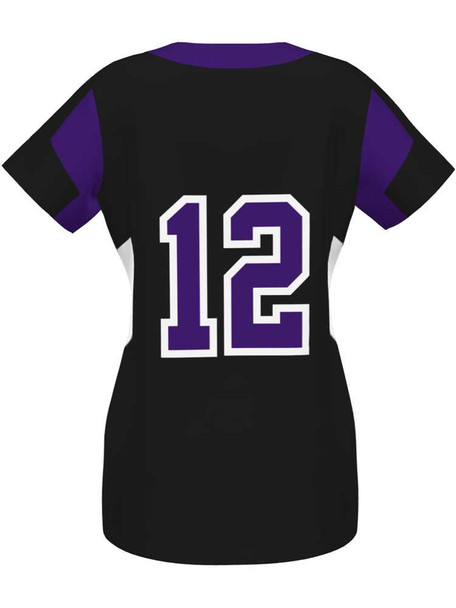 Control Series Premium "Storm" Custom Sublimated 2 Button Softball Jersey 2 Button Jerseys All Sports Uniforms