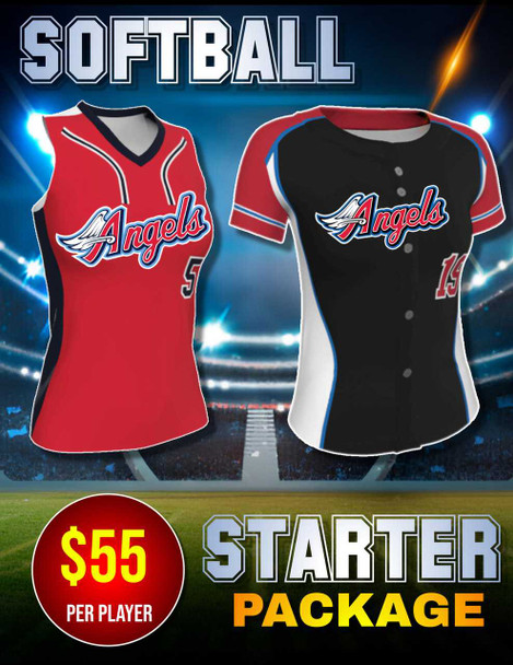 Control Series - Starter Package-Admin Vneck / Crew Neck Jerseys All Sports Uniforms