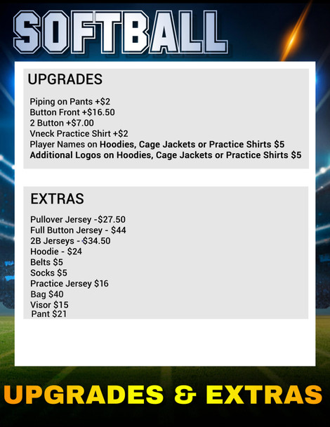 Control Series -  Softball Pro Package-Admin