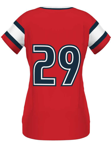 Control Series Premium "Velocity Custom Sublimated Full Button Softball Jersey Button Front Jerseys All Sports Uniforms