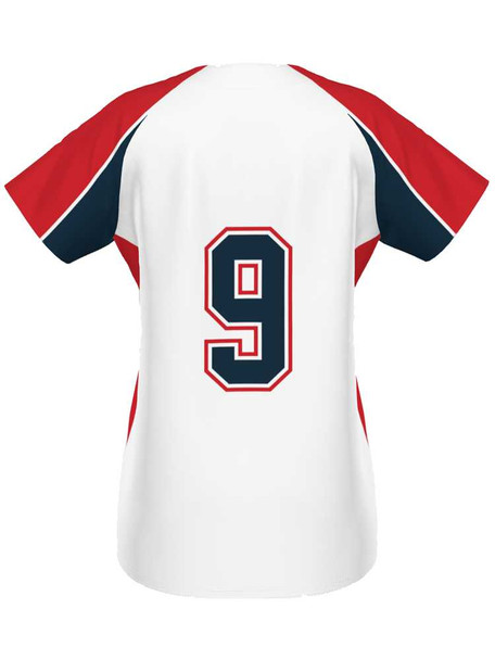Control Series Premium "Venom" Custom Sublimated Full Button Softball Jersey Button Front Jerseys All Sports Uniforms