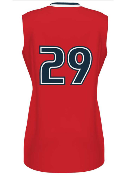 Control Series Premium "Velocity" Custom Sublimated Sleeveless V Neck Softball Jersey Vneck /Crew All Sports Uniforms