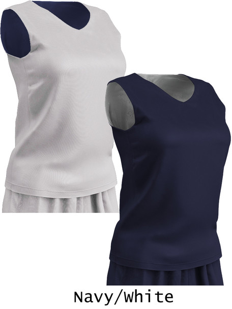 Womens "Zone" Mesh Reversible Basketball Jersey