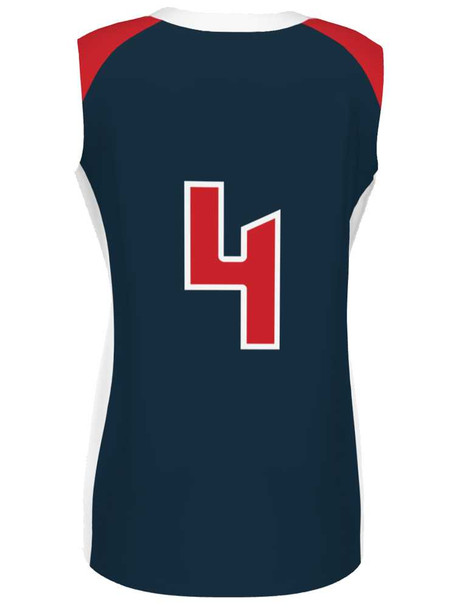 Control Series Premium "Impact" Custom Sublimated Sleeveless Full Button Softball Jersey Button Front All Sports Uniforms