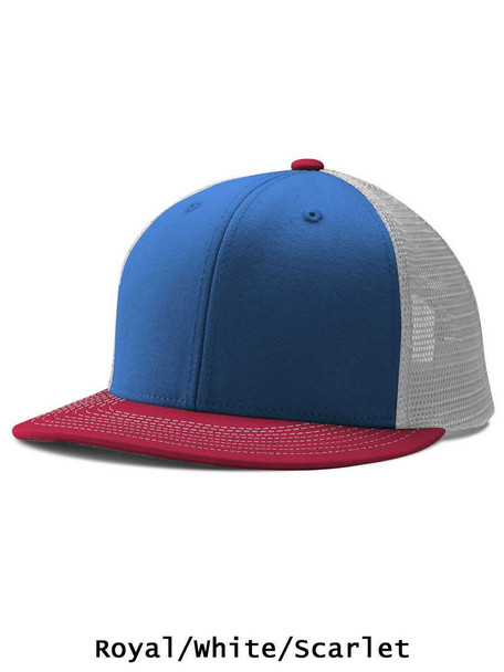 Trucker Snapback Two-Tone Baseball Cap - Package Product Baseball Package Products All Sports Uniforms