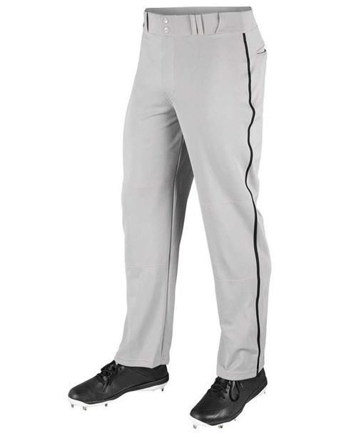 12.5 oz Loose Fit "MVP" Open Bottom Baseball Pants with Piping - Package Product Baseball Package Products All Sports Uniforms