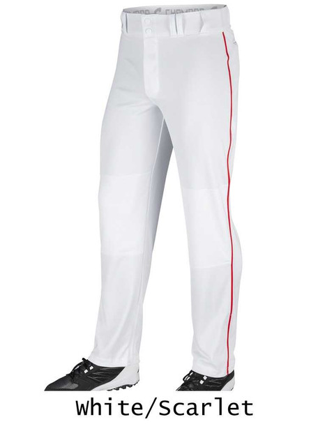 14 oz Tailored Fit "Triple Crown 2.0" Open Bottom Baseball Pants with Adjustable Inseam & Piping - Package Product Baseball Package Products All Sports Uniforms