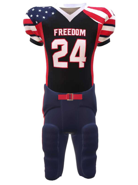 Control Series - "Freedom" Custom Sublimated Football Set Football Sets All Sports Uniforms