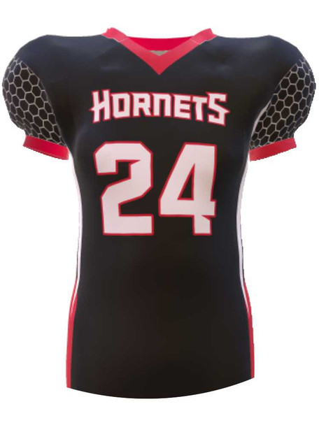Control Series - "Hornet" Custom Sublimated Football Jersey Football Jerseys All Sports Uniforms